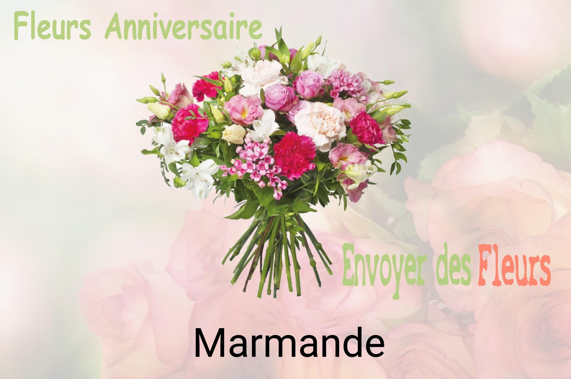 Bouquet de fleurs d’anniversaire livré à Marmande