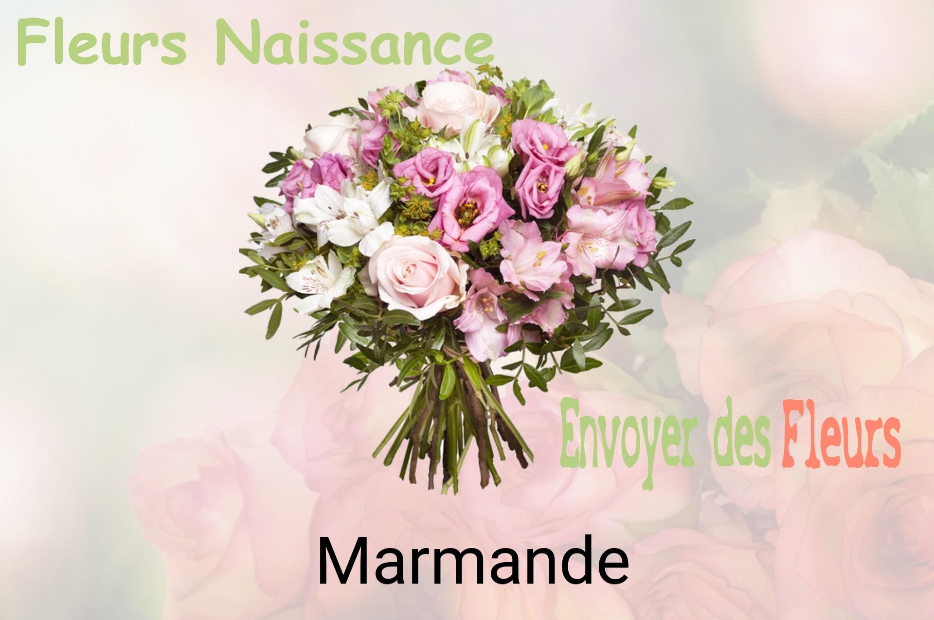 Bouquet de fleurs de naissance livré à Marmande